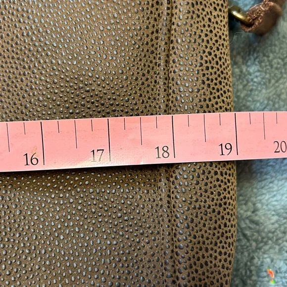 Bellemonde Vegan Leather laptop/briefcase shoulder bag brown unisex - Picture 5 of 10